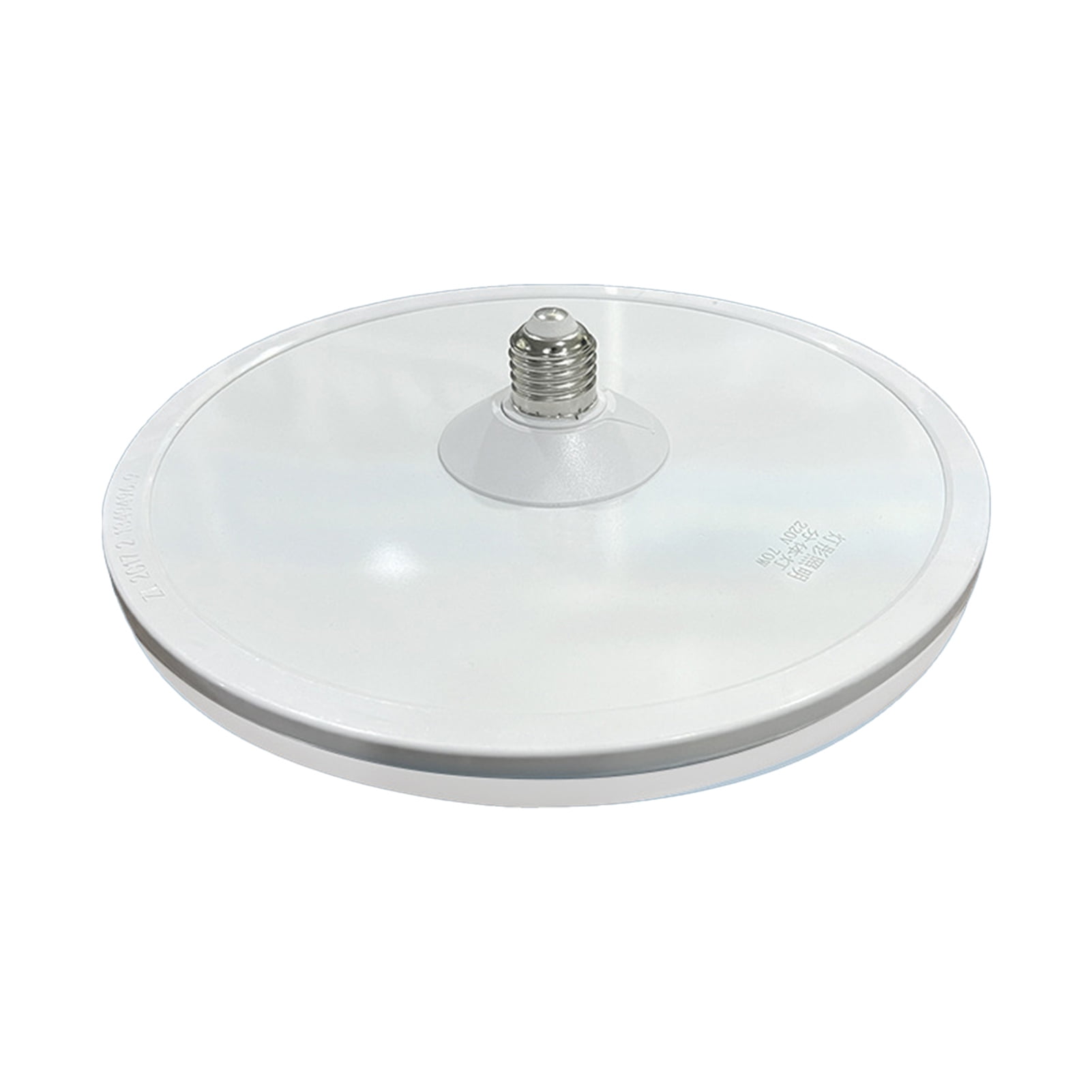 M Buder 70W E27 LED Flying Saucer Light Bulb, Super Bright 6300K Daylight Disc Lamp for Home Hallway Lobby and Ceiling Lighting, Energy Saving Big Power Light (10.2 inches / 26.0 cm)