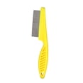 thumbnail image 2 of Pebbuoy Pet Louse Comb Stainless Steel Narrow Smooth Tooth Hanging Hole Pet Grooming Brush Remove Dogs Cats Louse And Hair Massage Comb, 2 of 8