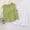 Green, variant on Baby Double Layer Gauze Sleeveless Set Crewneck Tank Top and Shorts Breathable Home Wear
