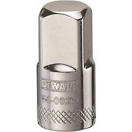 UPC: 0076174860023 | DeWALT DWMT86002OSP Increasing Socket Adapter 1/4 in Female Drive 3/8 in Male Output Drive