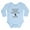 Sky Blue, variant on CafePress - Daddys Snowboarding Buddy Body Suit - Long Sleeve Cotton Baby Bodysuit