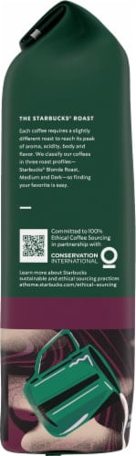 Starbucks Espresso Dark Roast Whole Bean Coffee 18 oz - Pack of 2