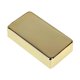 thumbnail image 1 of Cubierta de pastilla de guitarra eléctrica de carcasa cerrada, sin agujeros, protector de pastilla de latón sellado Oro, 1 of 9