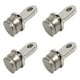 thumbnail image 1 of 4x Bimini Tubo de Extremo de material acero Inoxidable 1 "316 Grado Marino para Barco, 1 of 9