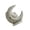 Grey, variant on Yihuala Middle Eastern Moons God Statue Resin Vases Flower Arrangement Container Planter Pots Home Decorative Piece