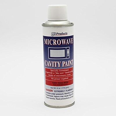 6 Paint - QB Products 98QBP0302 Microwave Cavity Paint, 6 oz, Snow White