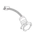 thumbnail image 3 of RV Pigtails Trailer Wiring Connector Adapter 20020 4 Flat To 7-Way Pin; With Door Adapter; 9 Inch Wire, 3 of 4