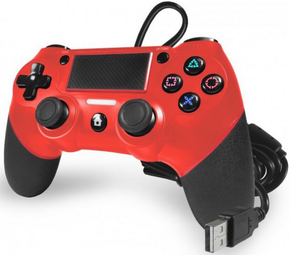 Sony Playstation 4 PS4 Champion Wired Controller [Red]