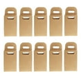 thumbnail image 2 of EHJRE 10 Pieces Kraft Paper Cookies Biscuit Candy Present Bags Wedding Gift Packaging, 2 of 9