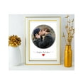 thumbnail image 2 of Personalized Engagement gift framed wall art decor, 2 of 8