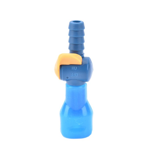 Outdoor Blue 1pcs Water Bags Tube Silicone 90 Degree Straight Hydration Pack Suction Nozzle Bite Valve Camping Hiking He Qiyong unisex