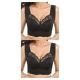 thumbnail image 4 of Sonducket Ropa interior para mujer con espalda de encaje La correa para el hombro ensanchada garantiza la estabilidad y la espalda deportiva sin L 2Conjunto, 4 of 6