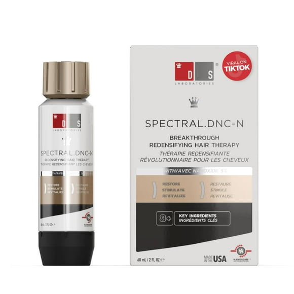 Spectral.DNC-N Hair Thickening, Strengthening Hair Serum for Men and Women by DS Laboratories - Supports Hair Growth, Minimize Shedding, Experience Th