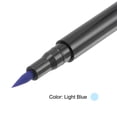 thumbnail image 4 of Uxcell 0.39'' Fabric Markers Permanent Dye Paint Textile Marker Pens Fine Tip for DIY Clothes Light Blue, 4 of 7