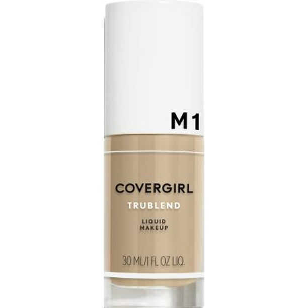 COVERGIRL Trublend Maquillaje líquido Beige natural M1 1 Fl Oz, 1.000 onzas líquidas