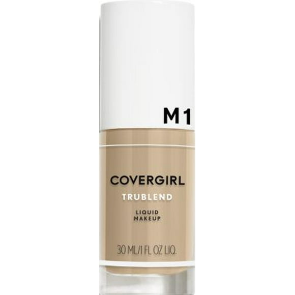 COVERGIRL Trublend Maquillaje líquido Beige natural M1 1 Fl Oz, 1.000 onzas líquidas
