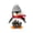 A Gray, variant on Christmas Penguin Candy Jar Clear Plastic Treat Container Christmas Home Decor Christmas Party Decoration Cute Holiday Gift for Student
