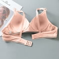 thumbnail image 3 of Herrnalise Women's T Shirt Bra, Demi Cup, Smoothing, Lightly Lined，Full Coverage ，Wireless，Bra., 3 of 5