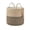 Black, variant on Large Cotton Rope Storage Basket Woven Laundry Hamper for Towels and Blankets Decorative Bin for Home Decor 16x14 Inch Black