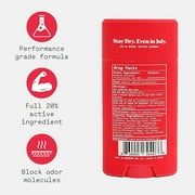 Duradry Prescription Strength Antiperspirant Deodorant Stick, Clear Sky, 2.3 Oz
