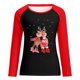 thumbnail image 4 of Tops de mujer Camisas Blusas Elegantes Camisas casuales de manga larga Cuello redondo de Navidad Ajuste ligero Túnica de otoño Top Otoño Odeerbi ODB-5, 4 of 6