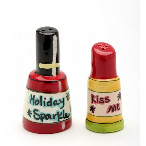 Nail Polish & Lipstick Salt & Pepper Shaker
