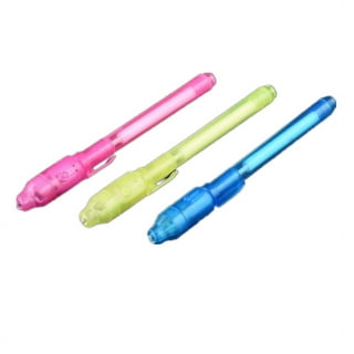 OEM: Invisible Ink Pen with Uv Light: Pack of 4 - Acedep