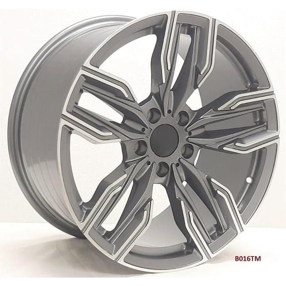 19'' wheels for BMW 540i X-DRIVE M SPORT 2017 & UP 19x8.5/9.5 5X112