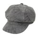thumbnail image 2 of Gorra de pico de pato multifuncional octogonal para ir de compras, viajes diarios, fiestas, damas Gris, 2 of 9