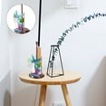 thumbnail image 4 of Rhewides Metal Paper Towel Holder Stand with Roll Organizer Dispenser Rack for Kitchen Countertop & Bathroom Tissue Towels, 4 of 10