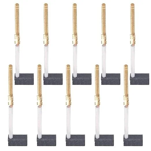 10 Pack Replacement 445861-03 445861-25 Carbon Brushes for Dewalt/ Black & Decker/ Porter Cable