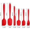 thumbnail image 3 of 6 Pcs Kitchen Silicone Utensils Set, Silicone Handle Heat Resistant Cooking Kitchenware, 3 of 9