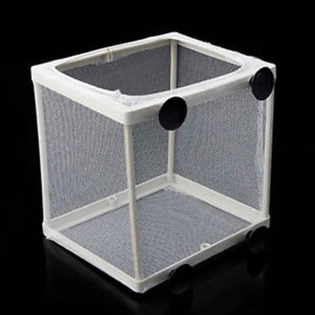 TureClos Aquarium Fish Tank Guppy Breeding Breeder Fish Baby Gauze Trap Box Isolator