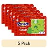(5 pack) PEEPS Marshmallow Trees, Christmas Candy, 3 Count (1.5 Ounce)