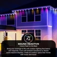 thumbnail image 6 of Monster Outdoor 200ft LED Smart Lights, RGBIC and Multiwhite Permanent Outdoor Lights with Voice Control, 100 feet Pack of 2, 6 of 10