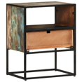 thumbnail image 2 of vidaXL Bed Cabinet 40x30x50 cm Solid Reclaimed Wood, 2 of 5