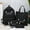 Black, variant on Water Resistant Casual Daily Backpack, Multi Compartment Outdoor Commute Daypack
