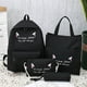 thumbnail image 1 of Conjunto de cuatro mochilas para estudiantes del campus Mochila de tela impermeable para estudiantes, 1 of 4