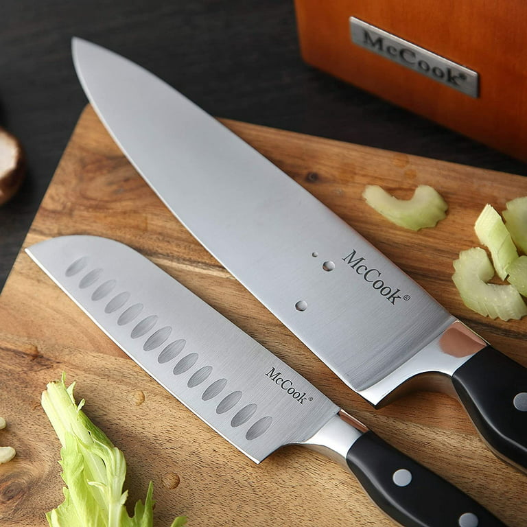 COOCRAFT Knife Set, Kitchen Knife Set Knife Sets for Kitchen with