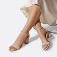 thumbnail image 4 of Sandalia DREAM PAIRS Carnival Tacones Bajos Nude US11, 4 of 7