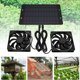 thumbnail image 2 of 12V Ventilador Solar Panel Solar Powered Ventilador Solar para el Ático Perro Casa de Pollo Ventilador de Efecto Invernadero, 2 of 6