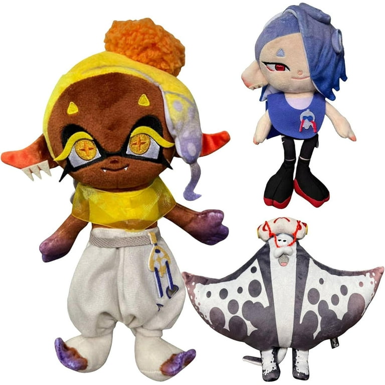 Guvepv Splatoon 3 Plush Splatoon Series Frye Plush Toys Splatoon 3 Third person Shooter Game Peripheral Stuffed Toys Cartoon Splatoon Video Game