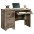 thumbnail image 4 of Sauder Harbor View Engineered Wood Computer Desk in Salt Oak, 4 of 12