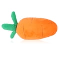thumbnail image 4 of FELTECHELECTR Cojín de peluche de zanahoria de 30 cm para niños, divertido y adorable cojín para la espalda, ideal para sofá., 4 of 7