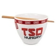thumbnail image 2 of Bowl Bop Tso Hungry Japanese Dinnerware Set | 16-Ounce Ramen Bowl, Chopsticks, 2 of 7