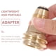 thumbnail image 3 of FELTECHELECTR Adaptador de conexión rápida de gas propano Conector de cobre para gas propano POL a conector QCC1, 3 of 5