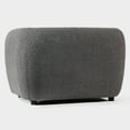 thumbnail image 5 of Furniture of America Nallia Tuxedo Style Upholstered Boucle Fabric Charcoal Gray Accent Chair, 5 of 12