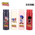 thumbnail image 2 of Taza de acero inoxidable 304 con aislamiento al vacío de doble capa y diseño de Sonic de Anime, regalo de vacaciones sencillo para hombres y mujeres, taza de bolsillo Kawaii, 2 of 5