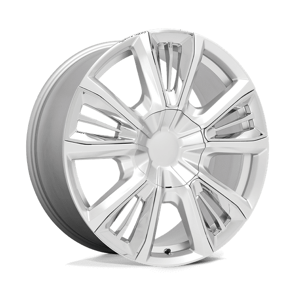 Performance Replicas Cast Aluminum Rim PR212 22X9 6X5.5 SLV CHR ACC 28MM, 212SC-2295828