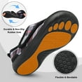 thumbnail image 2 of Leisfit Womens Men Slippers Wide Width Diabetic Shoes Adjustable Barefoot Walking Shoes for Arthritis Edema Feet, 2 of 6